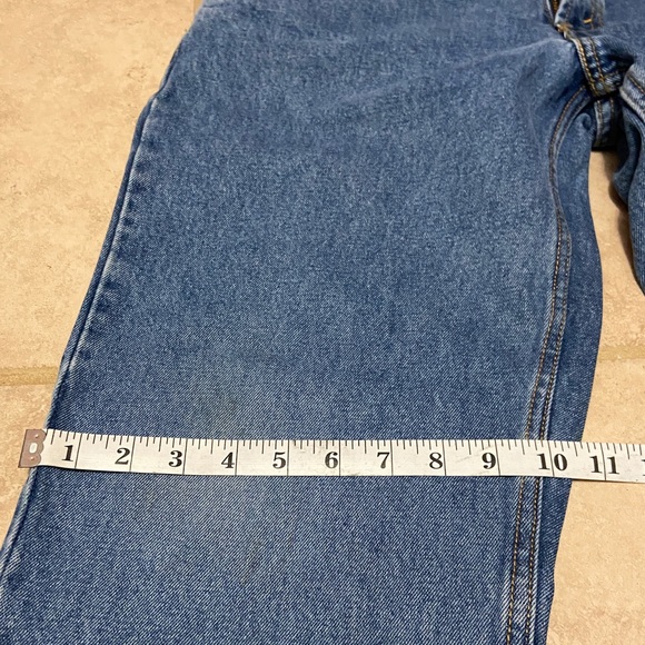 Levi's 550 Denim Jeans Blue Wash Relaxed Fit - Picture 11 of 12